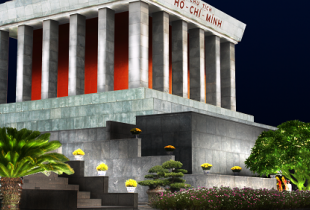 Chiếu sáng mỹ thuật Lăng Chủ tịch Hồ Chí Minh và quảng trường Ba Đình